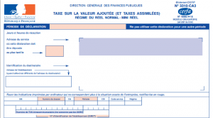 Remplir Sa Déclaration De TVA Mensuelle CA3